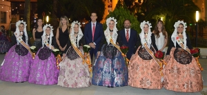 Proclamación Falleras Mayores de Elda 2015 y sus Damas de Honor