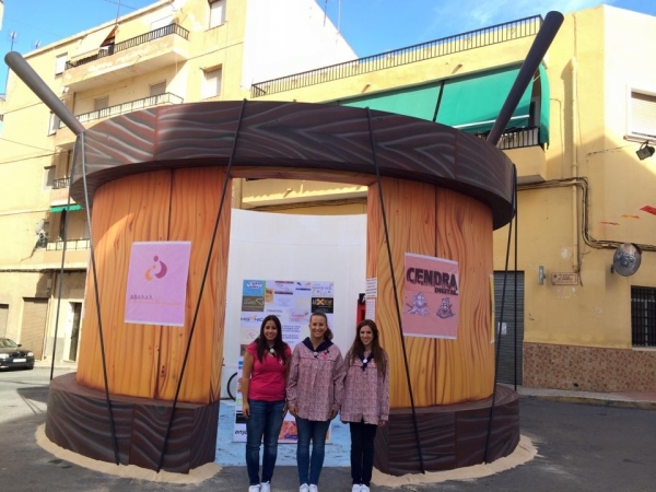 Visita Jurado Monumentos Falleros - Fallas de Elda 2015