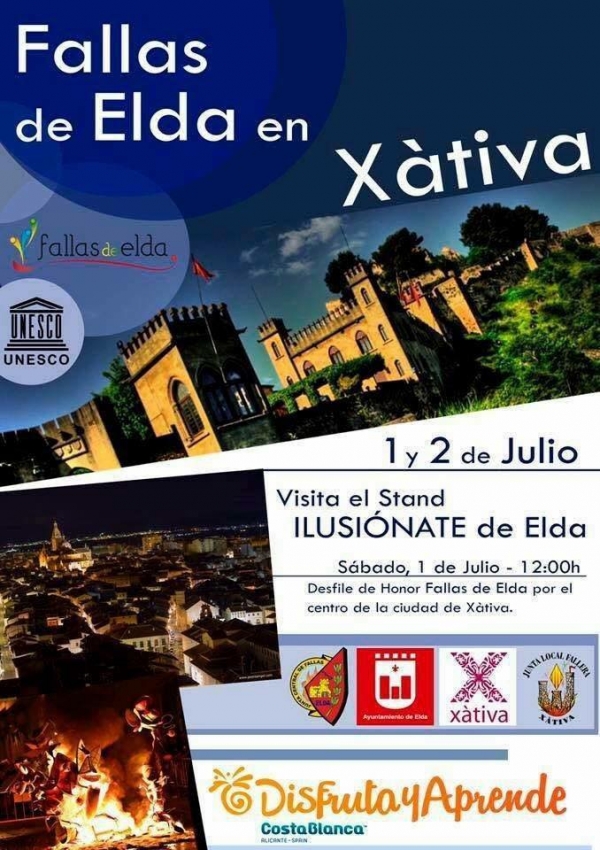 Fallas de Elda en Xativa