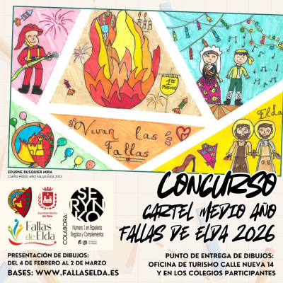 XI Concurso de Dibujo “Cartel Medio Año Fallero 2026”