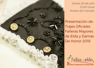 Presentación de trajes oficiales