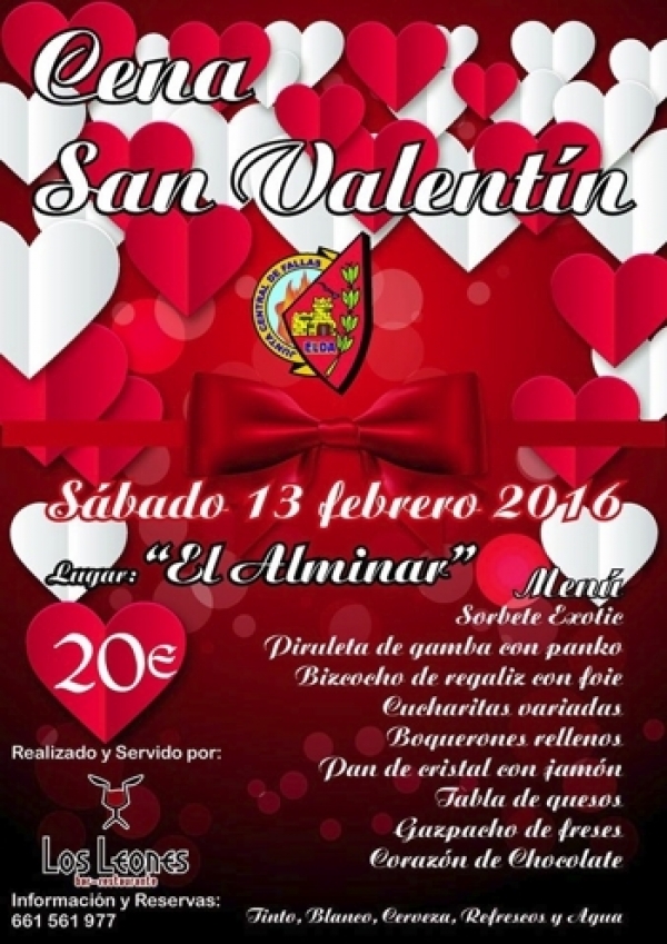 Cena de San Valentín