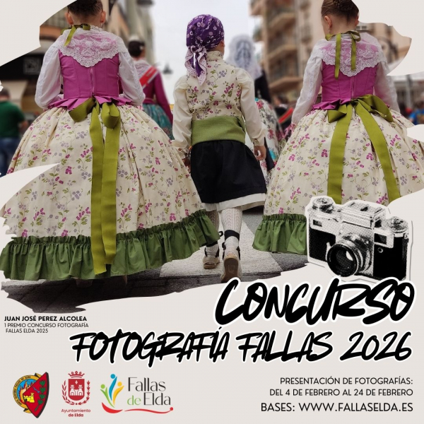XI Concurso de Fotografía “Fallas de Elda 2026”