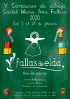 V Concurso de dibujo para el cartel del “Medio Año Fallero de las Fallas de Elda”