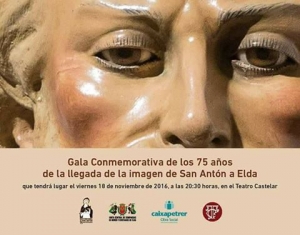 Gala 75 Aniversario de la imagen de San Antón en Elda