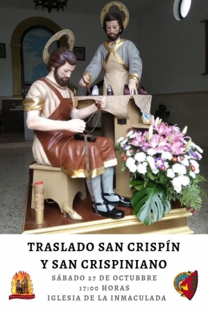 Traslado San Crispín y San Crispiniano