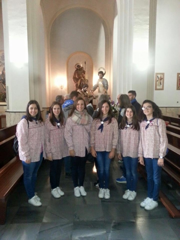 Traslado de las imágenes de San Crispín y San Crispiniano a su ermita