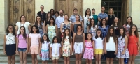 Convivencia en Cuenca - Elección Falleras Mayores de Elda 2015 y sus Damas de Honor