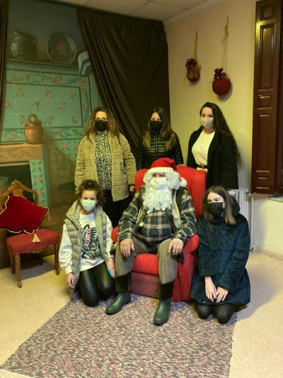Visita a la casa de Papa Noel