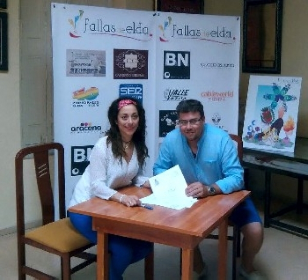 Firma de contrato con Fede Molinero para el monumento oficial 2016